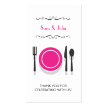 Couples | Bridal Shower Gift Tag Business Card Template