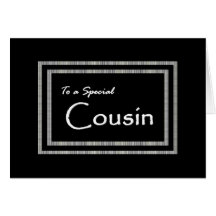 COUSIN Page Boy Wedding Invitation Greeting Card
