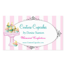 Couture Cupcakes Business Card