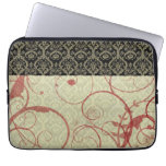Couture Designs Damask Chic Laptop Sleeve laptop sleeves