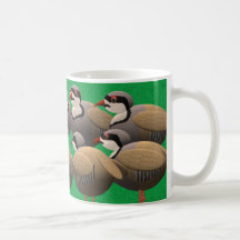 Covey of Chukar Partridges Mug