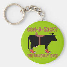 Cow A Socky Keychains