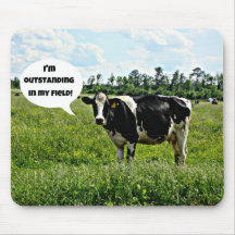 Cow Humour Mousepad
