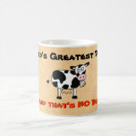 Cow-Mug World's Greatest Dad and that's NO BULL