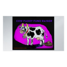 cow paddy cards business card templates