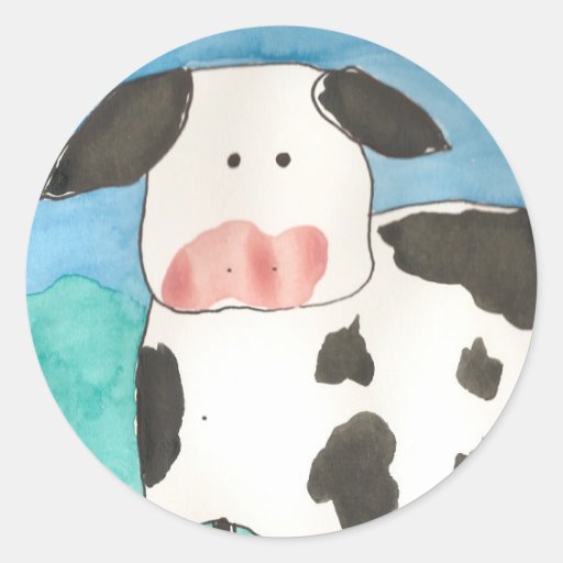 Cow stickers