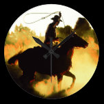 Cowboy 1 Wall Clocks & Numeral Options wall clocks