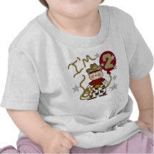Cowboy 2nd Birthday T-shirts