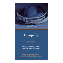 Cowboy Hat Business Card