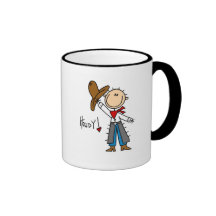 Cowboy Howdy T-shirts and Gifts Coffee Mug