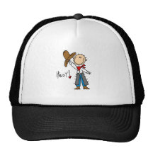 Cowboy Howdy T-shirts and Gifts Mesh Hat