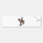 Cowboy n Horse Bumper Stickers