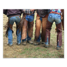 Cowboys and Chaps 8x10 Art Photo