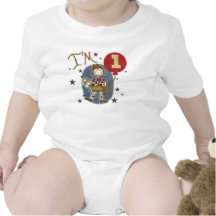 Cowgirl First Birthday Baby Creeper