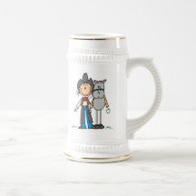 Cowgirl With Horse T-shirts and Gifts Mugs