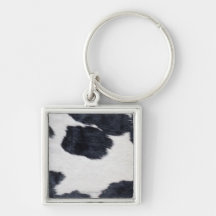 Cowhide Keychains