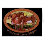Cows after Jordaens Vincent van Gogh Cards