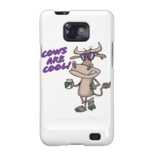 cows are cool funny animal cartoon samsung galaxy cases
