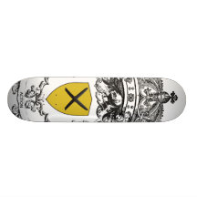 CR  - Royal  Crest .ai Skate Board Decks