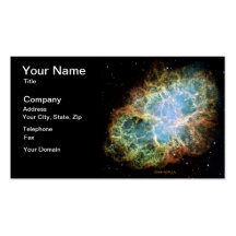 Crab Nebula Business Card