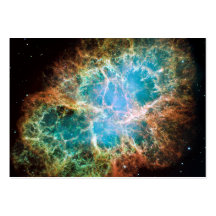 Crab Nebula – Hubble Telescope Business Card Template
