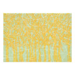 Crackled Blue and Gold Wedding Invitation invitations