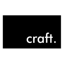 craft. business card templates