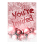 Cranberry Christmas Party Custom Invitations 2012 invitations