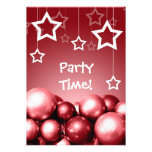 Cranberry Holiday Party Custom Invitations 2012 invitations