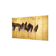 Crane, Ogata Kōrin Fine Art Canvas Prints