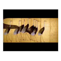 Crane, Ogata Kōrin Fine Art Post Cards