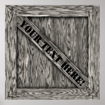 Crate - Poster - Driftwood