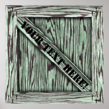 Crate - Poster - Green