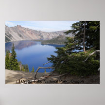 Crater Lake National Park , Oregon Poster