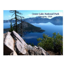 Crater Lake National Park Oregon Travel Postcards