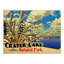 Crater Lake National Park Postcards