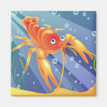 Crayfish Fridge Magnets