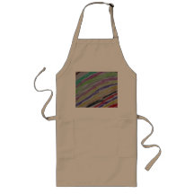 Crayon Drawn Lines Apron
