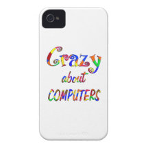 Crazy about Computers iPhone 4 Covers