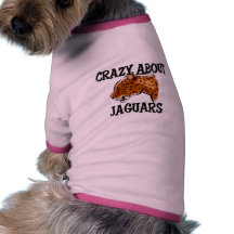 Crazy About Jaguars Pet Clothing