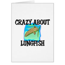 Crazy About Lungfish Cards