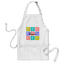 Crazy cool dance aprons
