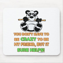 Crazy Friends Mouse Mats