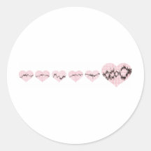 Crazy Heart Sticker