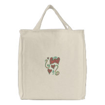 Crazy Love Embroidered Bag