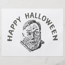 Crazy Zombie - Halloween Flyer