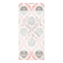 cream and grey tan damask bliss custom rack cards