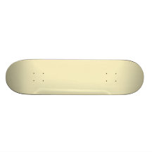 Cream plain skate decks