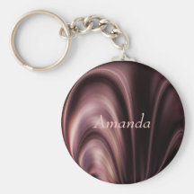 Cream Swirl Keychain