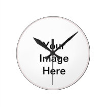 CREATE YOUR OWN PHOTO wall clocks